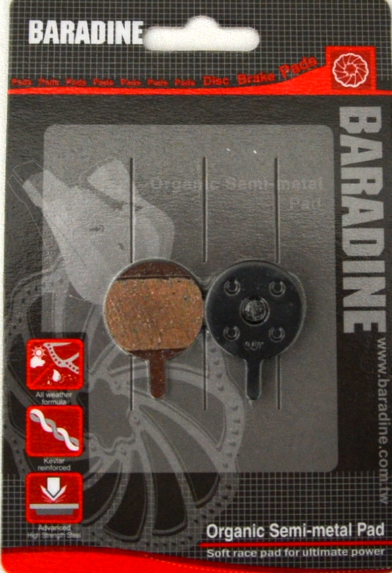 Klocki hamulcowe półmetaliczne Baradine DS-30 PROMAX